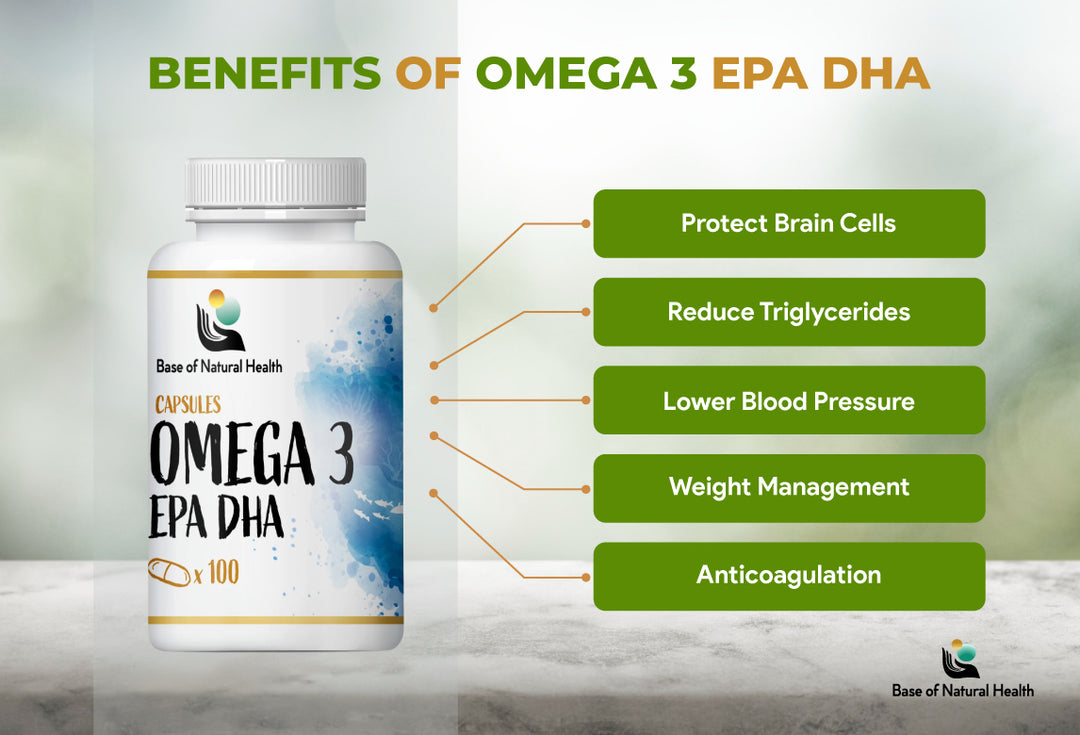 Omega 3 EPA DHA 100g (100 capsules) - Hoogwaardige visolie voor hersenen, hart en ogen - Gezuiverde omega-3 supplement voor dagelijkse gezondheid