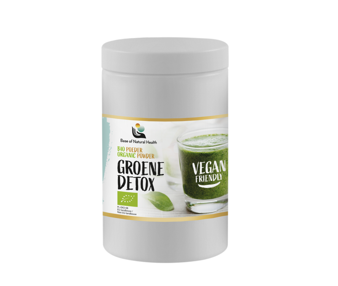 Bio Green Detox 140g - Mix met Spirulina en Chlorella - Unieke Kruidenmix - Biologisch Supplement met Spirulina en Chlorella