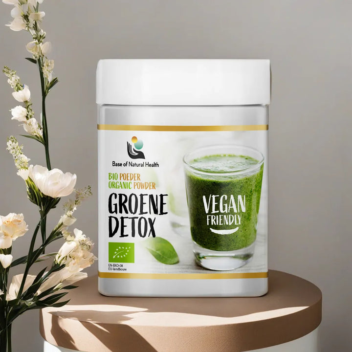 Bio Green Detox 140g - Mix met Spirulina en Chlorella - Unieke mix van Kruiden -Detox Supplement -Reinigt het Lichaam - Gifstoffen - Versnelt het Metabolisme - Spirulina Poeder - Spirulina - Chlorella